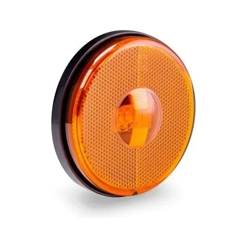 LANTERNA LATERAL AMBAR LED CARRETA L30100AM CARRETA-LED
