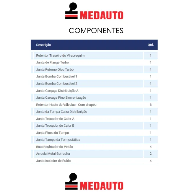 JUNTA MOTOR CUMMINS COMPLETA 4BT 3.9 JM21380/4
